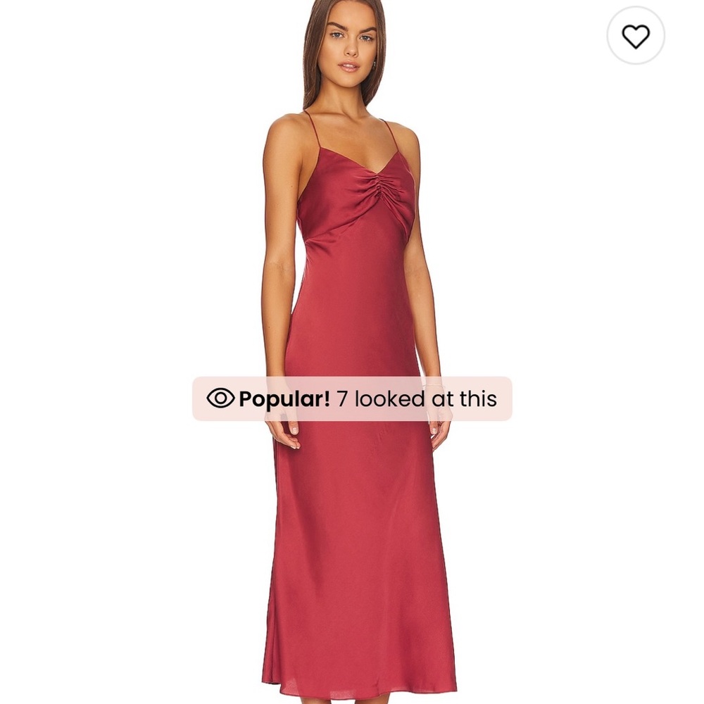 Elegant Red Maxi Dress